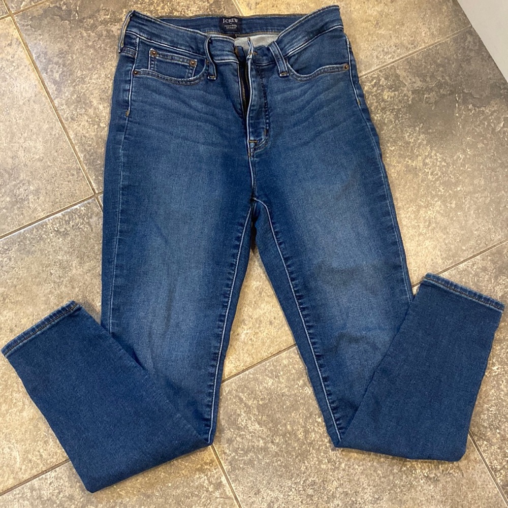 JCrew high rise skinny jeans